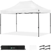 Image de Vonroc Tente De Réception 3x4,5 M Blanche Pliante Easy Up Oxford 420d Pvc Pt502xx