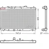 Image de Radiateur de moteur DENSO DRM40054