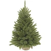 Image de Triumph Tree Forest Frosted Arbre de Noël artificiel dans un sac en jute - H90 x Ø62 cm - Vert