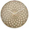 Image de NeXtime 3149BE Horloge de table ou murale de quartz Circle Beige, White