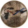 Image de Nextime Ne-3230 Horloge murale Tropica Ø40 Bois