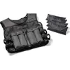 Image de Gilet lesté ajustable musculation 10kg noir