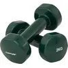 Image de Haltères vinyle 2kg vert, la paire