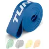 Image de Bande de force powerband dur pour musculation bleu