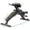 Image de Tunturi CT80 Banc de Musculation Abdos/Lombaires