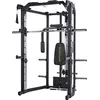 Image de Tunturi Full Smith Machine SM80, station de musculation Multigym, avec poulie, barre de traction, Butterfly