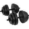 Image de Tunturi Haltères Réglables Vinyl 28kg