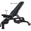 Image de Tunturi banc de musculation UB90 Pro, banc de fitness réglable, appareil pour abdominaux, banc pour l'entraînement