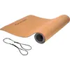 Image de Tunturi Tapis de Yoga - Tapis Yoga Kurk - TPE - 183cm - Antidérapant - Incl. application fitness e
