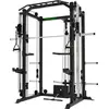 Image de Tunturi SM90 Station de Musculation - Homegym Fitness - Appareil de Fitness - Compact pour un usage domestique - Smith Machine - Full Smith - Compact - Incl. application de fitness e