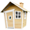 Image de Axi Alice Maison Enfant En Bois | Maison De Jeux Pour L'Extérieur / Jardin En Marron & Blanc | Maisonnette / Cabane De Jeu Avec Des Fenêtres