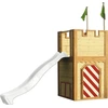 Image de Axi Arthur Maison Enfant Avec Toboggan Blanc | Aire De Jeux Pour L'Extérieur | Maisonnette / Cabane De Jeu En Bois