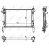 Image de NRF Radiateur, refroidissement du moteur Article : 53934