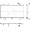 Image de Refroidissement moteur Ailettes de refroidissement soudées 730 - 375 mm Aluminium NRF pour MAZDA 3, entre autres