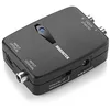 Image de Convertisseur Av Marmitek 25008127 [1x Toslink Femelle (odt), Cinch-rca Femelle - 2x Cinch-rca Femelle] Noir