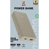 Image de Xtorm, banque d'alimentation 20.000mAh USB-A/USB-C modèle Go2 FastCharge 15W compact, gris jaune
