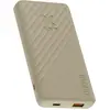 Image de Xtorm, batterie externe Go2 10 000 mAh 15 W avec ports USB-C et USB-A, beige