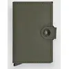 Image de Secrid Mini Matte Portefeuille vert Uni