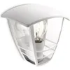 Image de Lampe d'extérieur Philips Creek Applique murale Jardin Terrasse Blanc
