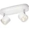 Image de Philips - Plafonnier Led Star 4x4,5 W 4x500 Lm 2700i Blanc Gradable