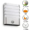 Image de Philips myGarden IR LED Applique Raccoon 270lm Mouvement Inox
