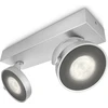 Image de Philips myLiving Clockwork LED Spotbalken, 2-flammig, aluminium, 531724816