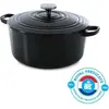 Image de Bk Bourgogne Casserole 24 cm Noir