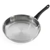 Image de Poêle en acier inoxydable BK Bold, 28 cm, compatible induction, 18/10, qualité professionnelle, sans revêtement