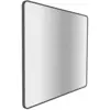 Image de RIHO Shield Miroirs rectangulaires, avec capteur, bord noir, 205548