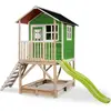 Image de EXIT Loft 500 Maison en Bois   Cabane Extérieure   Bois  Enfants   Vert
