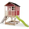 Image de EXIT Loft 500 Maison en Bois   Cabane Extérieure   Bois  Enfants   Rouge