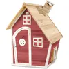 Image de EXIT Fantasia 100 Maison en Bois   Cabane Extérieure   Bois  Enfants   Rouge