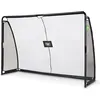 Image de EXIT Finta Acier But de Football 300x200cm   But de Football   pour Enfants   Jardin   Noir