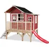 Image de EXIT Loft 350 Maison en Bois   Cabane Extérieure   Bois  Enfants   Rouge