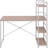 Image de vidaXL Bureau avec bibliothèque à 4 étagères chêne