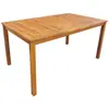 Image de vidaXL Ensemble de jardin 5 pièces en bois massif d'acacia