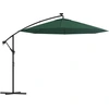 Image de vidaXL Parasol Parapluie avec éclairage LED 300 cm Mât métallique