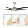 Image de Ventilateur de plafond vidaXL 50539 128 cm marron - Neuf