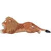 Image de vidaXL Lion en peluche brun XXL