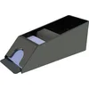 Image de vidaXL Ensemble combiné poker/blackjack avec 600 jetons laser Aluminium