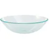 Image de vidaXL lavabo verre trempé 42 cm transparent
