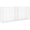 Image de vidaXL Gabion Acier galvanisé 85x30x200 cm