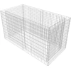 Image de vidaXL Gabionen-Hochbeet acier 180×90×100 cm argenté