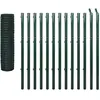Image de vidaXL Clôture européenne acier 25 x 1,7 m vert