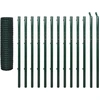 Image de vidaXL Clôture européenne acier 25 x 1,7 m vert