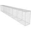 Image de vidaXL Mur de gabions avec couverture Acier galvanisé 600x50x100 cm