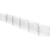 Image de vidaXL Corbeille à gabion Caisson de plantation Plateau de légumes Acier 300×30×50 cm
