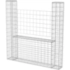 Image de vidaXL Corbeille à gabion en forme de U acier 160×20×150 cm