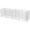 Image de vidaXL Gabion haut-plateau acier 360×90×100 cm