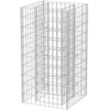 Image de vidaXL Gabion haut-plateau acier 50×50×100 cm